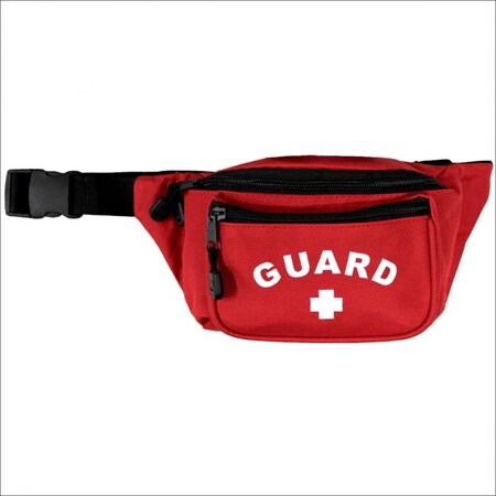 Kemp Hip Pack w/ GUARD Logo - Red 10-103-RED